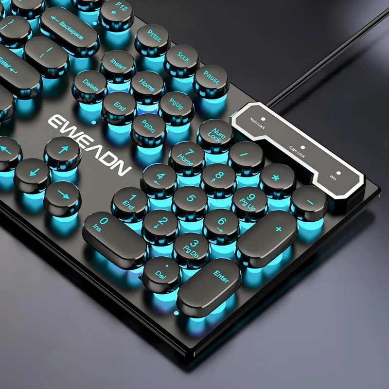 Gaming Keyboard Easy To Clean - Conjunto de Teclado y Ratón Mecánico