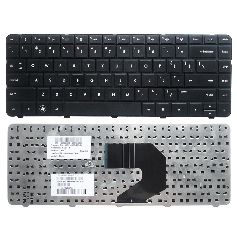 Gaming Keyboard Hp - Teclado para ordenador portátil US/UK/RU/GR/TR/FR/PO para