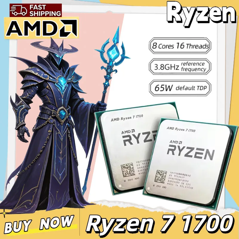 Amd Cpu Ryzen 7 - Procesador AMD Ryzen 7 1700 3.0GHz