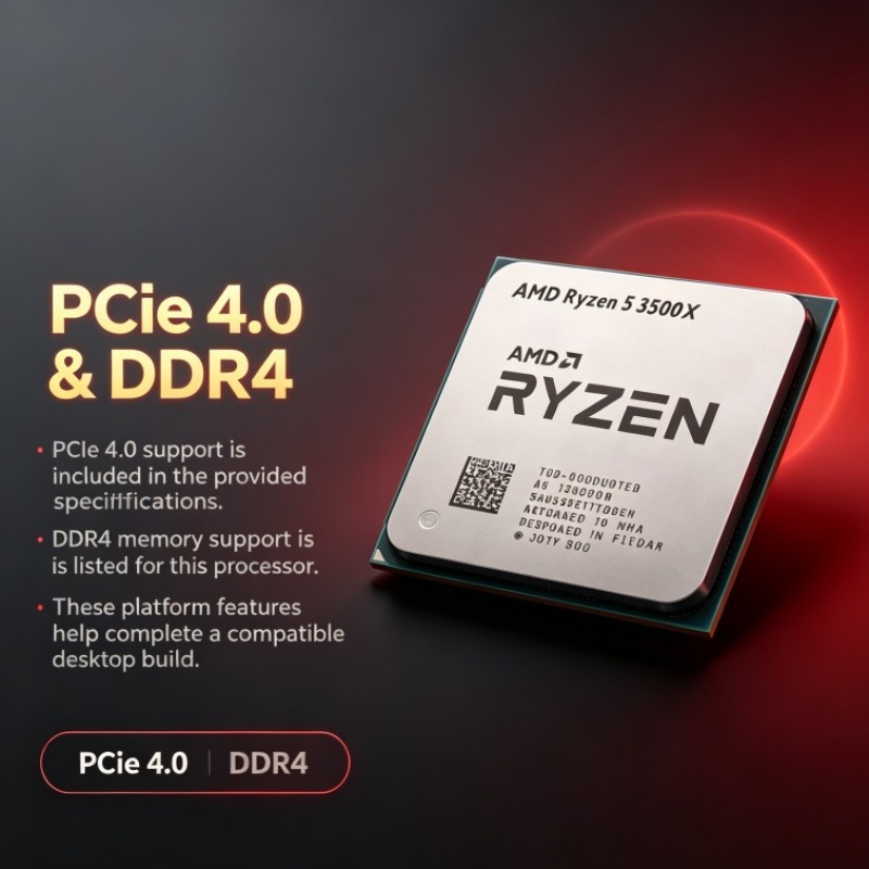 AMD Ryzen 5 3500X R5, CPU para - Amd Cpu Ryzen 7 reseña y precio