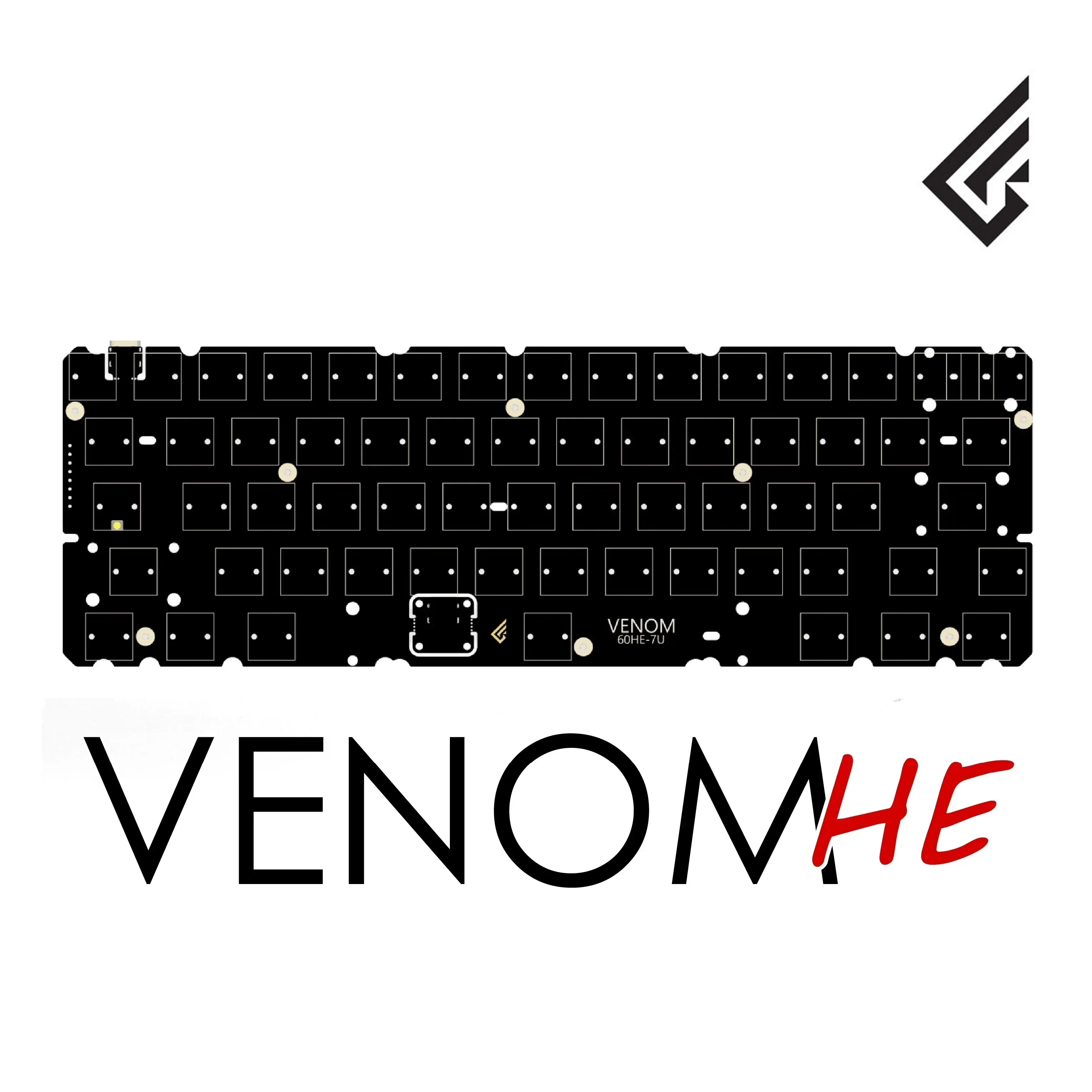 Geonworks Venom60 HE Venom65 H - Hot Swap Pcb reseña y precio