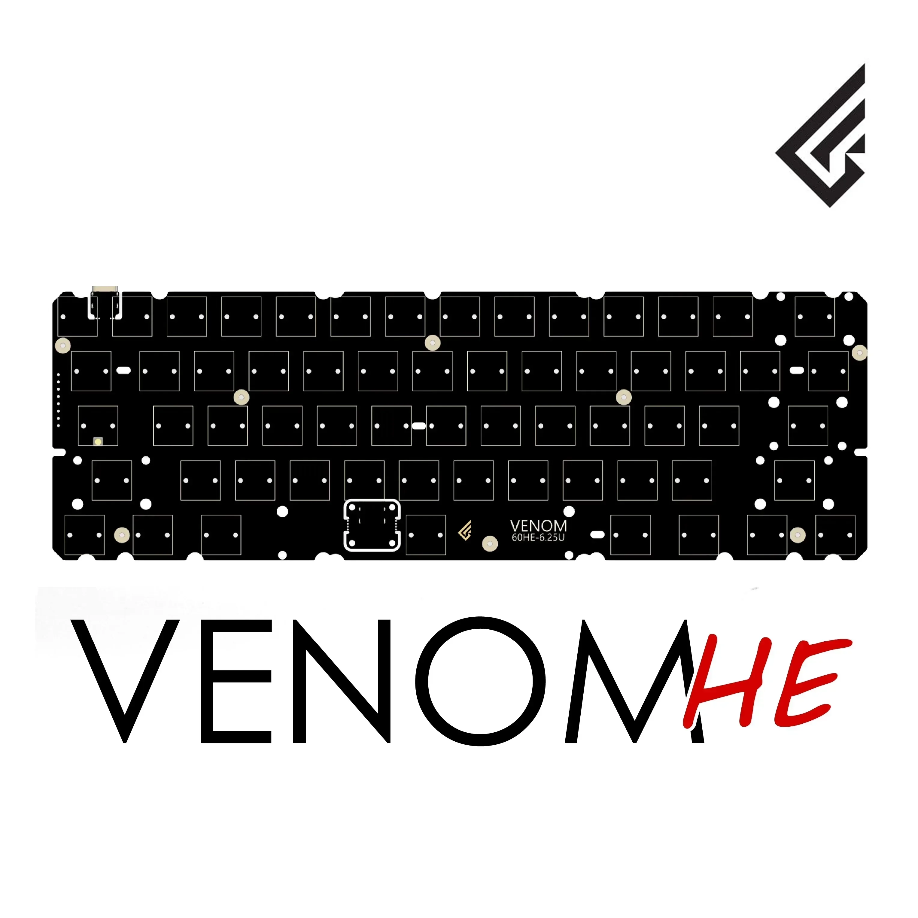 Geonworks Venom60 HE Venom65 H - Hot Swap Pcb reseña y precio