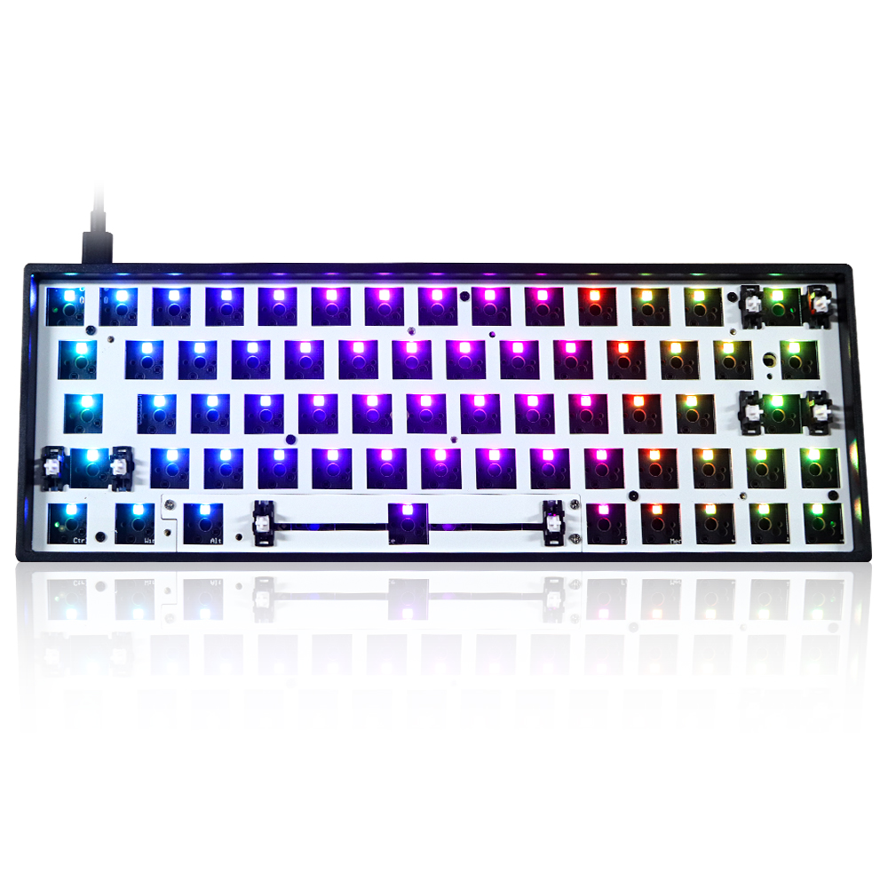 GK64 GK64x GK64xs RGB, funda c - Hot Swap Pcb reseña y precio