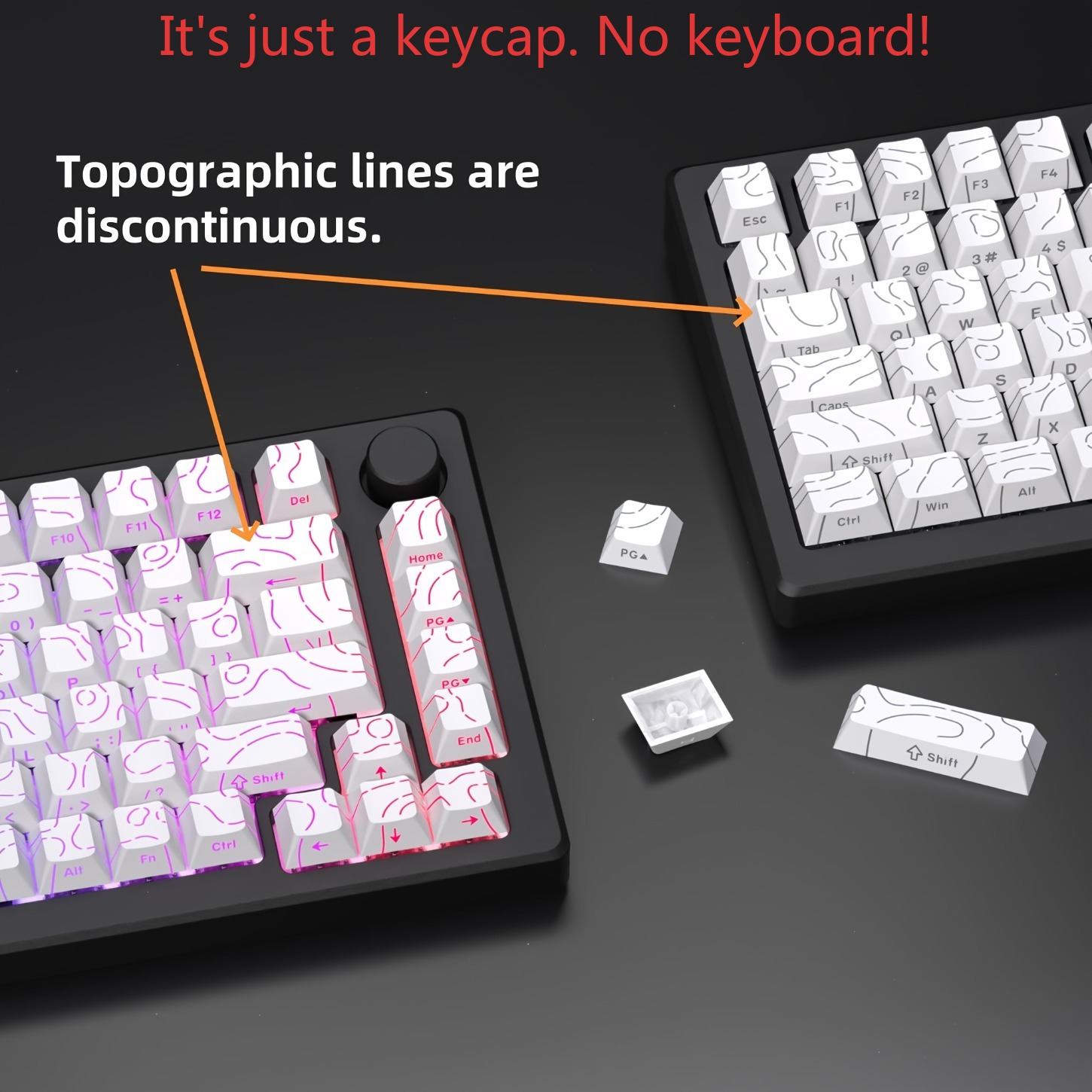 Teclas PBT Contour Line 2026,  - Gaming Keyboard Magnetic Switches reseña y precio