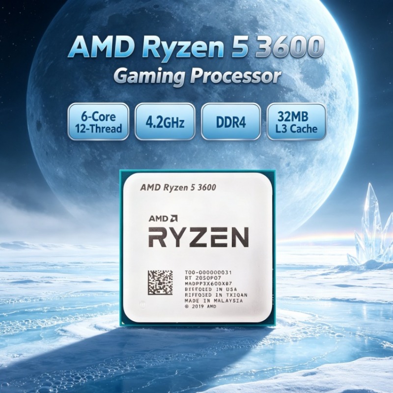 AMD Ryzen 5 3600 R5, 6 núcleos - Amd Cpu Ryzen 7 reseña y precio