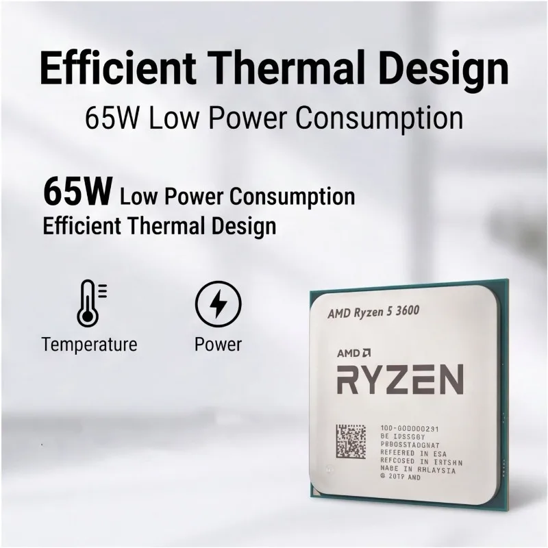 AMD Ryzen 5 3600 R5, 6 núcleos - Amd Cpu Ryzen 7 reseña y precio