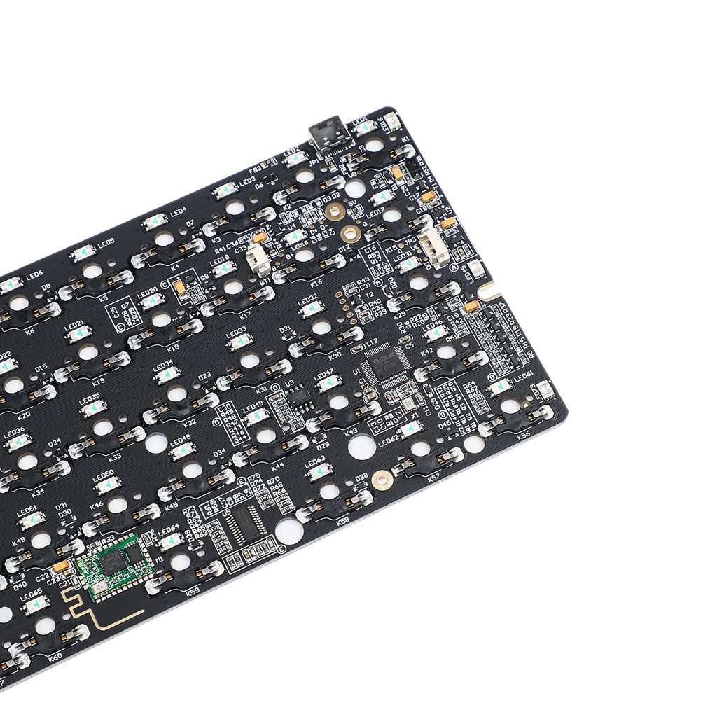 Teclado mecánico GK61X/XS GK64 - Hot Swap Pcb reseña y precio