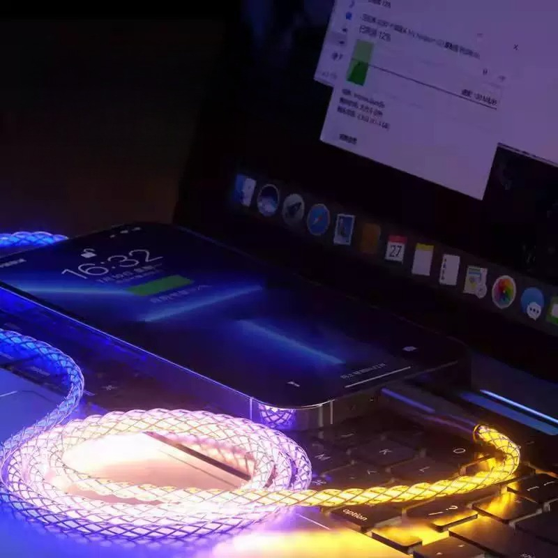 Cable de datos RGB tipo C con  - Gaming Keyboard Type C reseña y precio