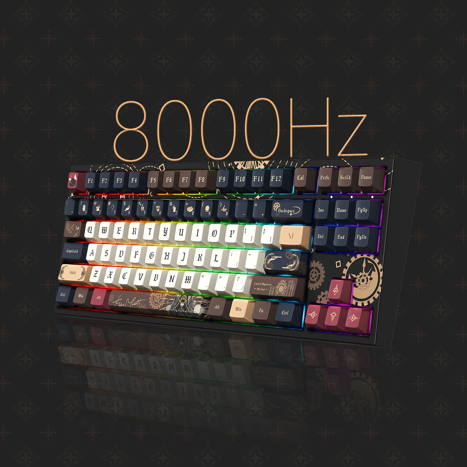 Teclado mecánico inalámbrico A - Gaming Keyboard Tkl reseña y precio