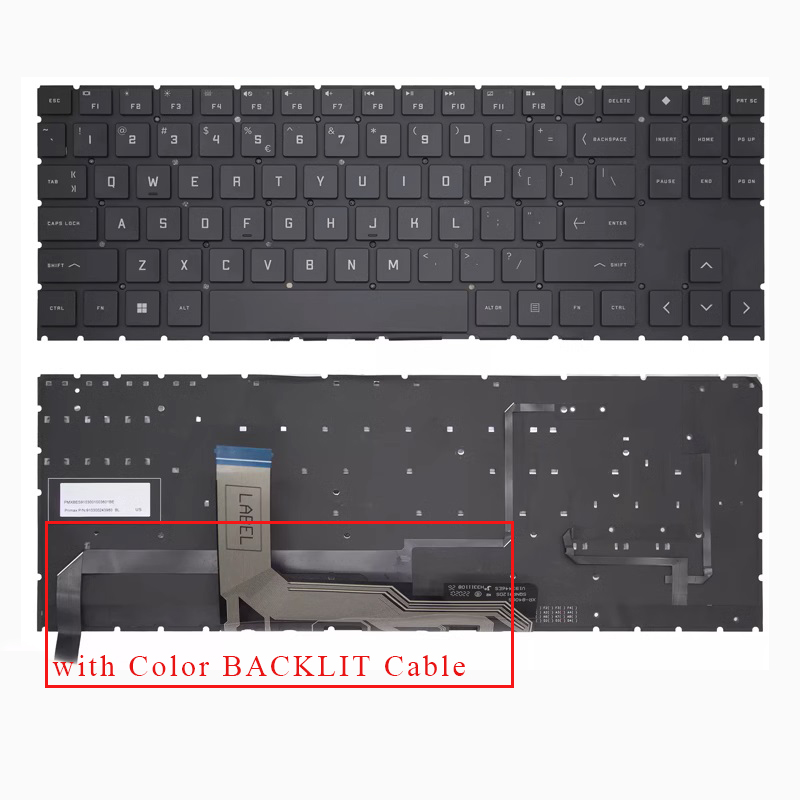 Nuevo teclado UK US para HP Om - Gaming Keyboard Hp reseña y precio