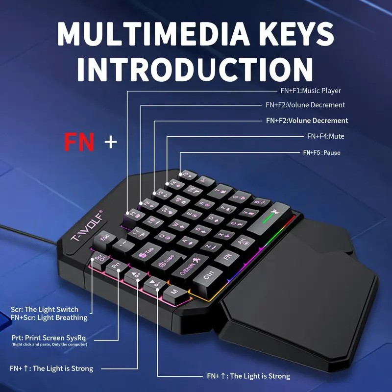 Convertidor de juegos móvil 2  - Gaming Keyboard Mouse Combo reseña y precio