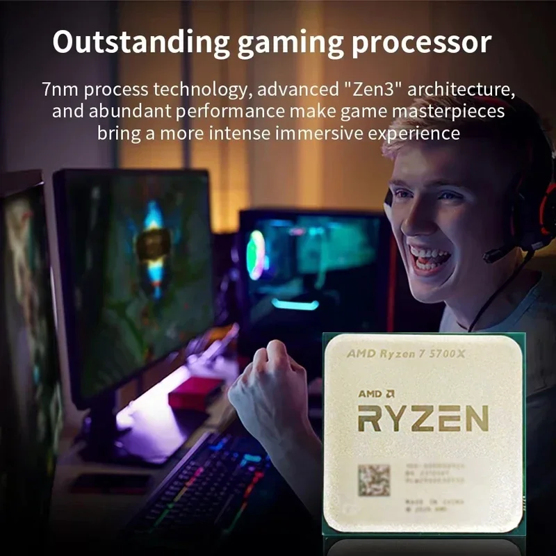 Procesador AMD Ryzen 7 5700X d - Amd Cpu Ryzen 7 reseña y precio
