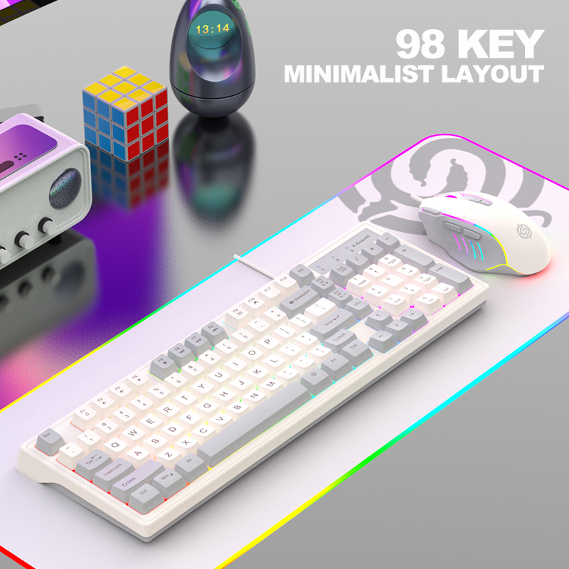 Combo de Teclado y Ratón para  - Gaming Keyboard Mouse Combo reseña y precio